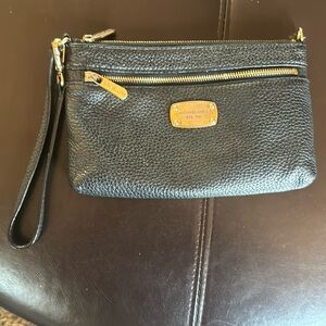 Michael Kors Black Wristlet